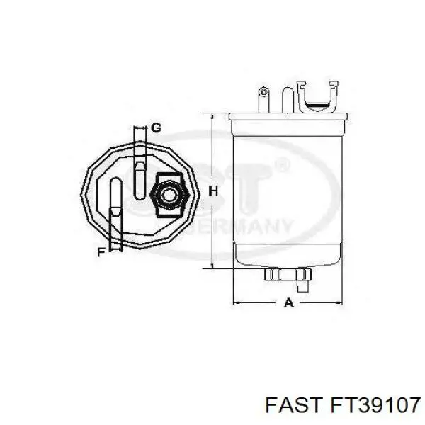 FT39107 Fast Фильтр топлива