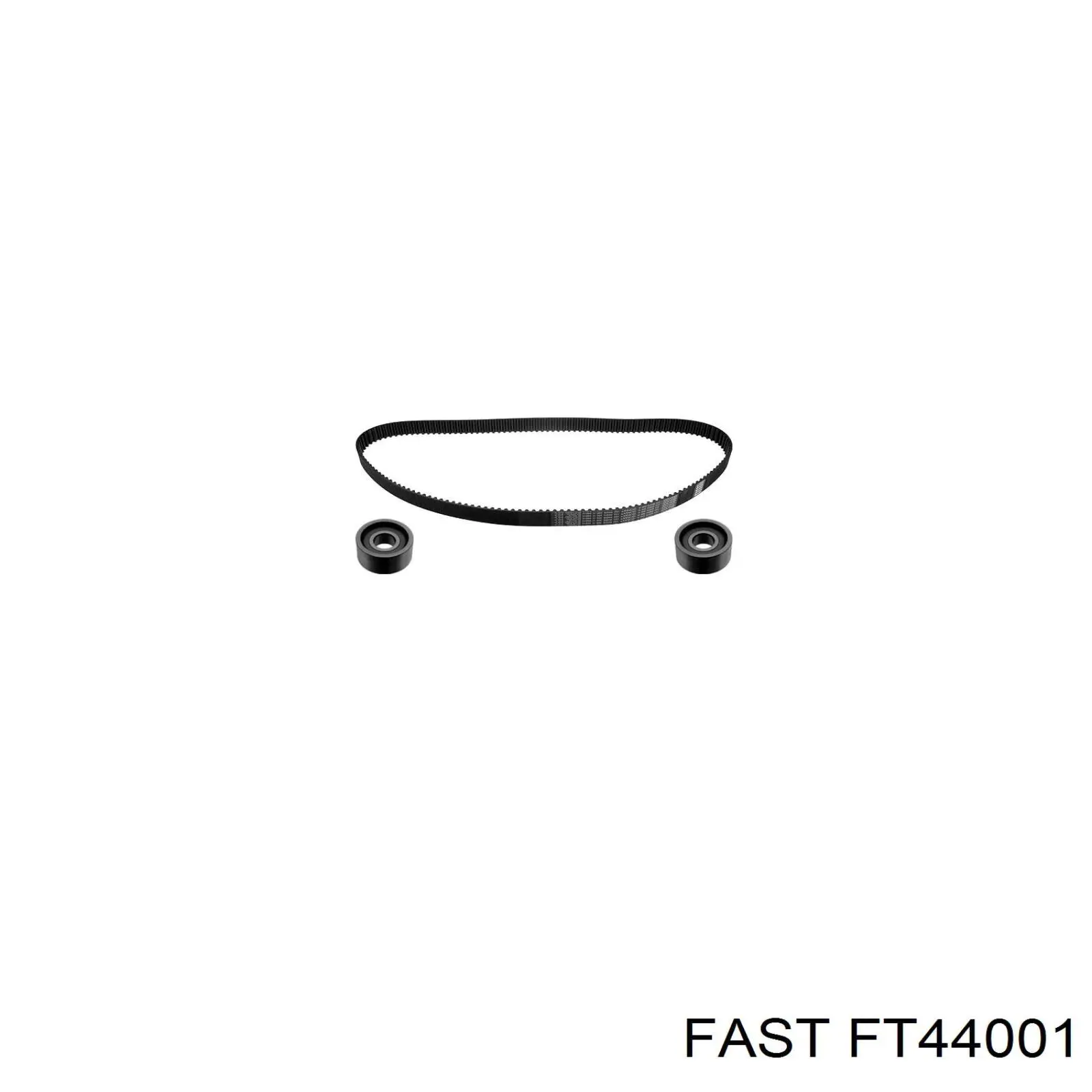 Compre FT44001 Fast Rolo parasita da correia do mecanismo de distribuição de gás