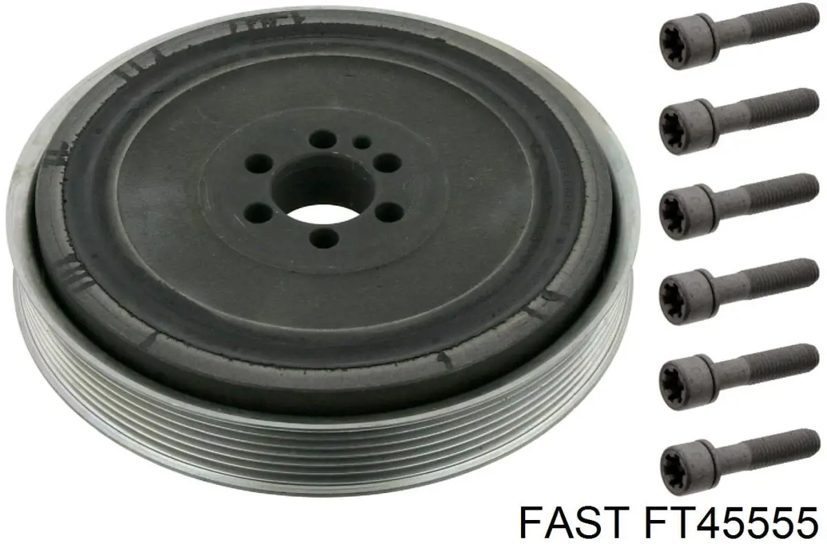 Шкив коленвала (демпфер) Fast FT45555 цена, от 91.47 USD