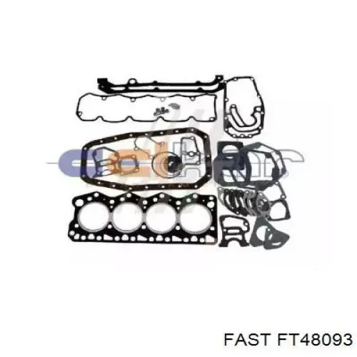 S3626601 Glaser комплект прокладок двигателя полный