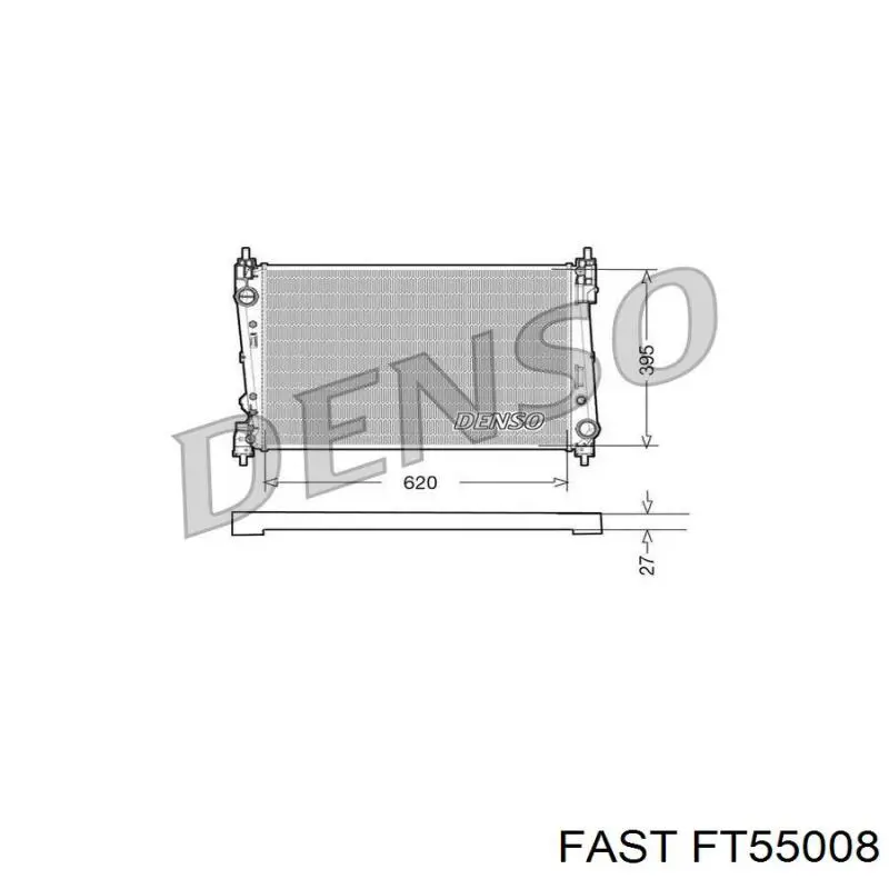 Радиатор FT55008 Fast