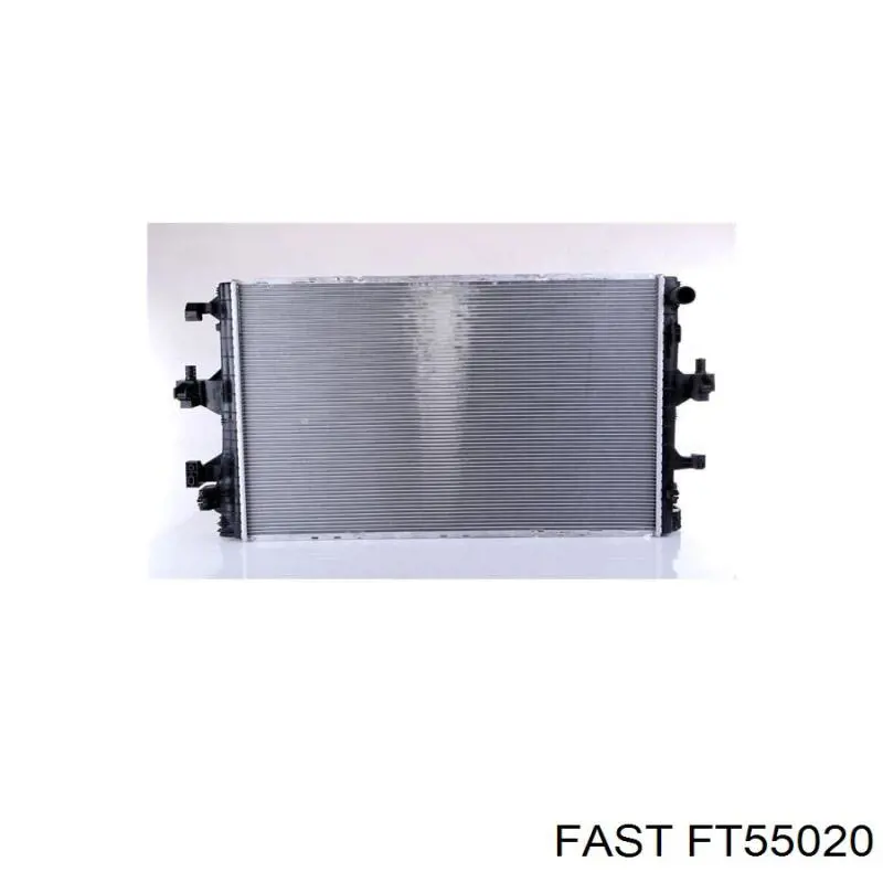 Купить FT55020 Fast Радиатор водяной