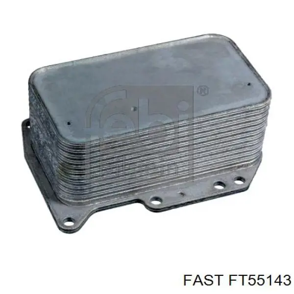 FT55143 Fast radiador de óleo (frigorífico, debaixo de filtro)