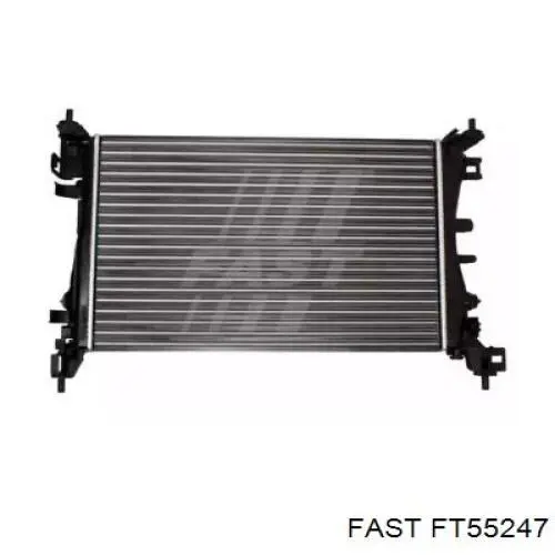 FT55247 Fast radiador de esfriamento de motor