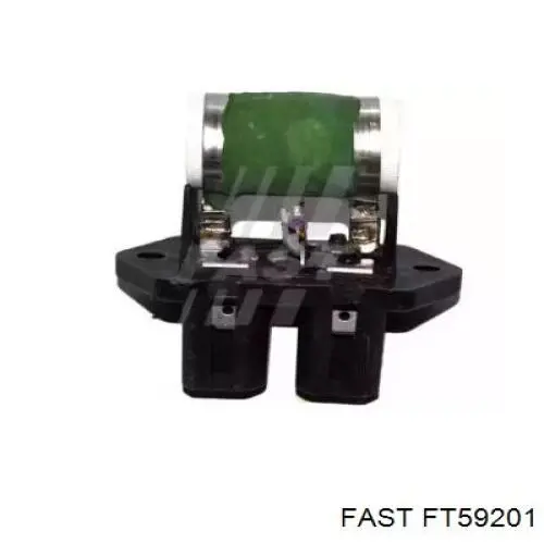 Резистор (сопротивление) вентилятора печки (отопителя салона) на Fiat Palio 178DX