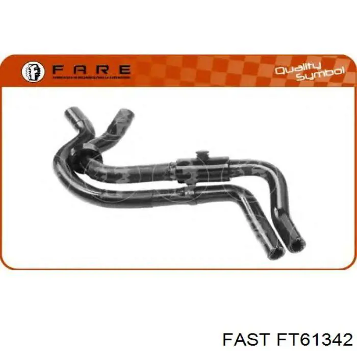 Патрубок печки Fast FT61342 цена, от 16.54 USD