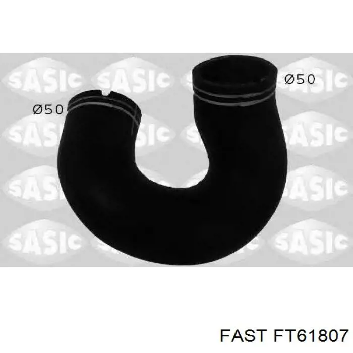 Шланг/патрубок интеркуллера Fast FT61807 цена, от 27.62 USD