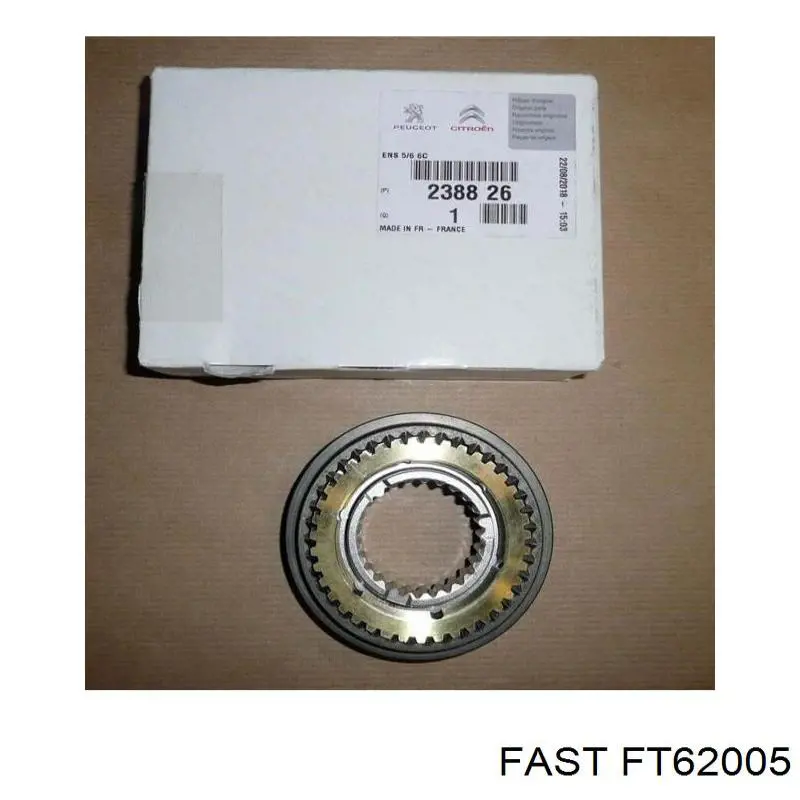 Кольцо синхронизатора Fast FT62005 цена, от 25.22 USD