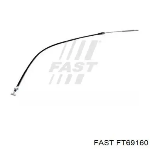Задний трос ручника Fast FT69160 цена, от 10.29 USD
