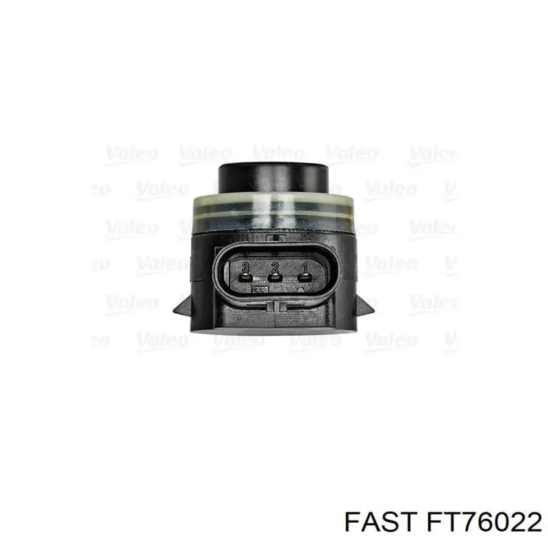 Sensor De Alarma De Estacionamiento(packtronic) Delantero/Trasero Central FT76022 Fast