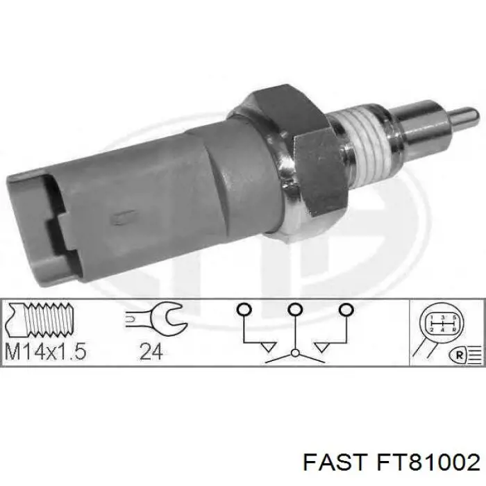 Interruptor de marcha atrás  FT81002 Fast