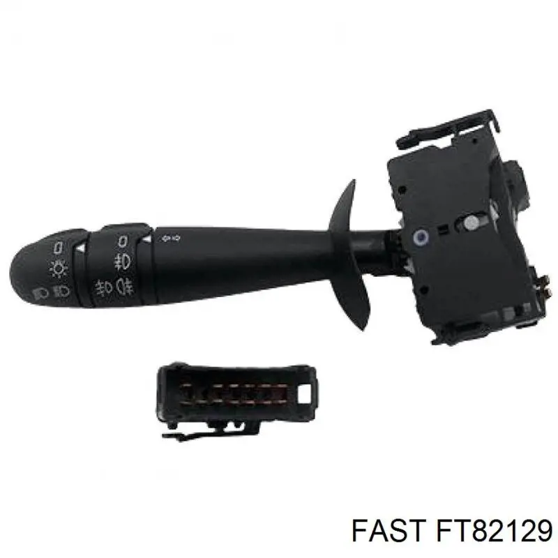 FT82129 Fast comutador esquerdo instalado na coluna da direção