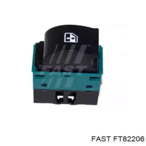 Кнопочный блок управления стеклоподъемником передний левый на Fiat Doblo 223