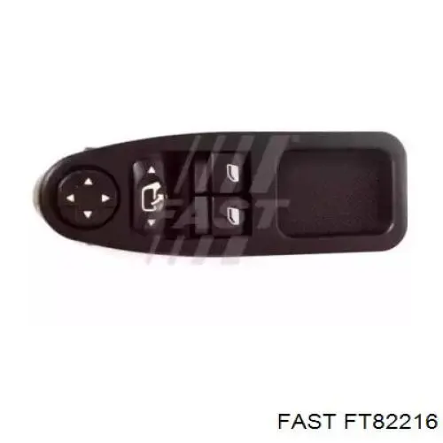 Кнопочный блок управления стеклоподъемником передний левый на Citroen Jumpy 