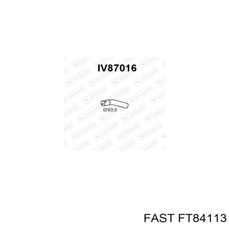 Выхлоп задний Fast FT84113 цена, от 10.69 USD