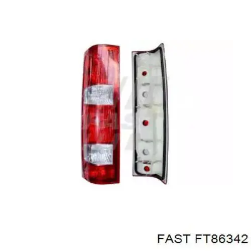 FT86342 Fast фонарь задний левый