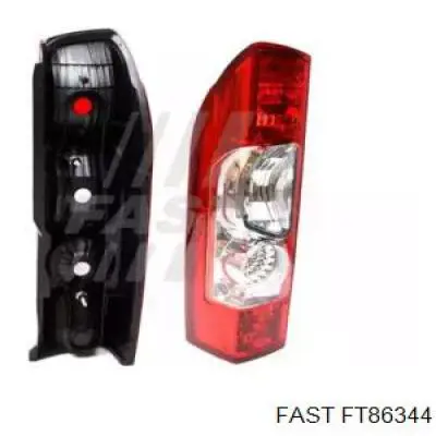 1606664180 Peugeot/Citroen фонарь задний правый
