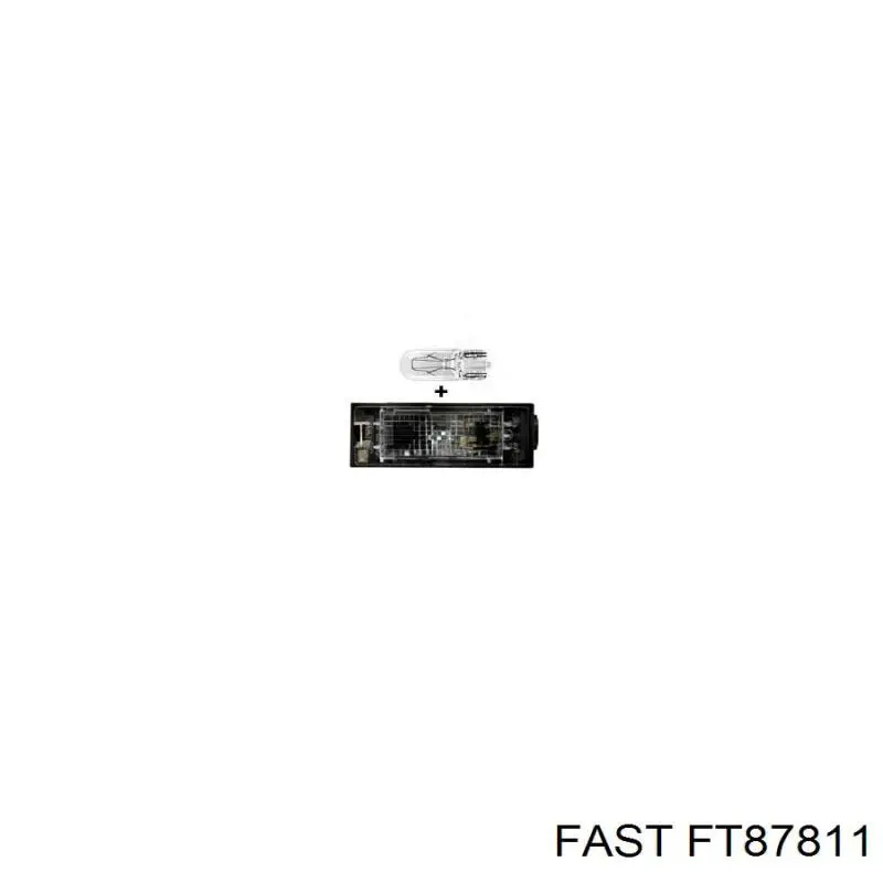 Фонарь подсветки заднего номера Fast FT87811 цена, от 7.19 USD