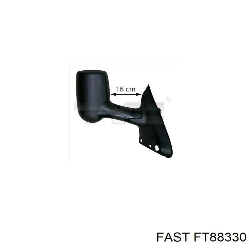 Наружное зеркало правое Fast FT88330 цена, от 70.85 USD