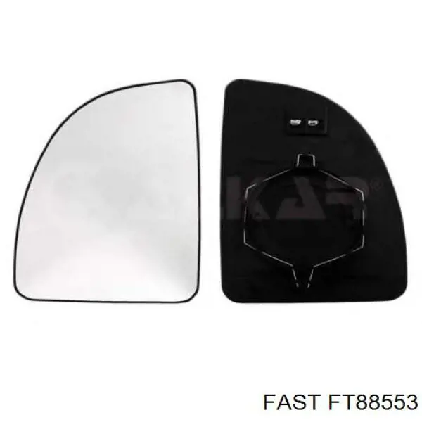 Зеркальный элемент водительского зеркала Fast FT88553 цена, от 13.70 USD
