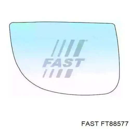 FT88577 Fast зеркальный элемент зеркала заднего вида левого