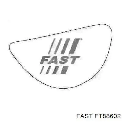 FT88602 Fast зеркальный элемент зеркала заднего вида правого