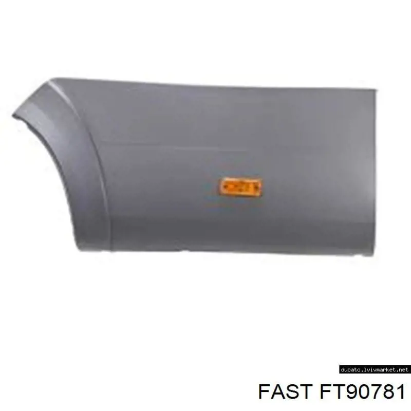 Молдинг арки колеса заднего, левый Fast FT90781 цена, от 36.41 USD