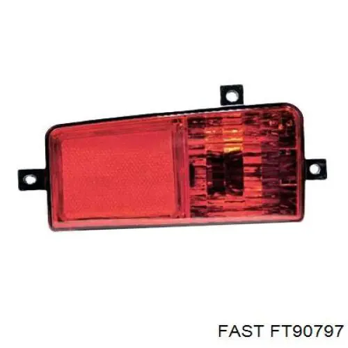 Молдинг двери задней правой Fast FT90797 цена, от 20.94 USD