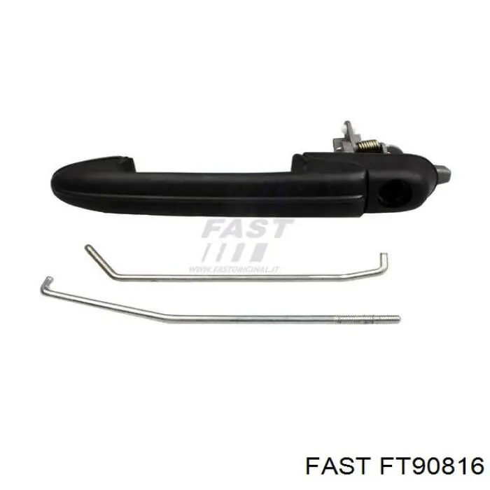Накладка бампера переднего, правая Fast FT90816 цена, от 18.46 USD