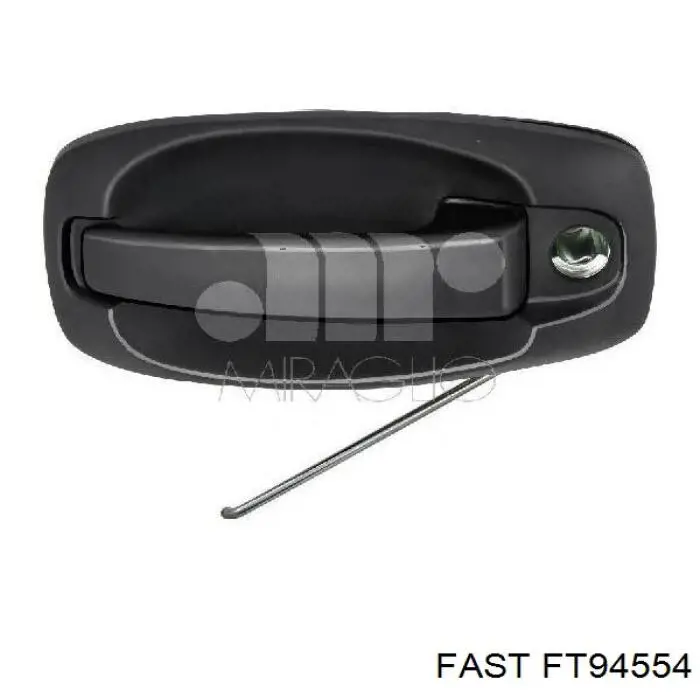 Ручка двери боковой (сдвижной) наружная левая Fast FT94554 цена, от 29.07 USD