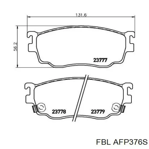 986495265 Bosch Колодки передние