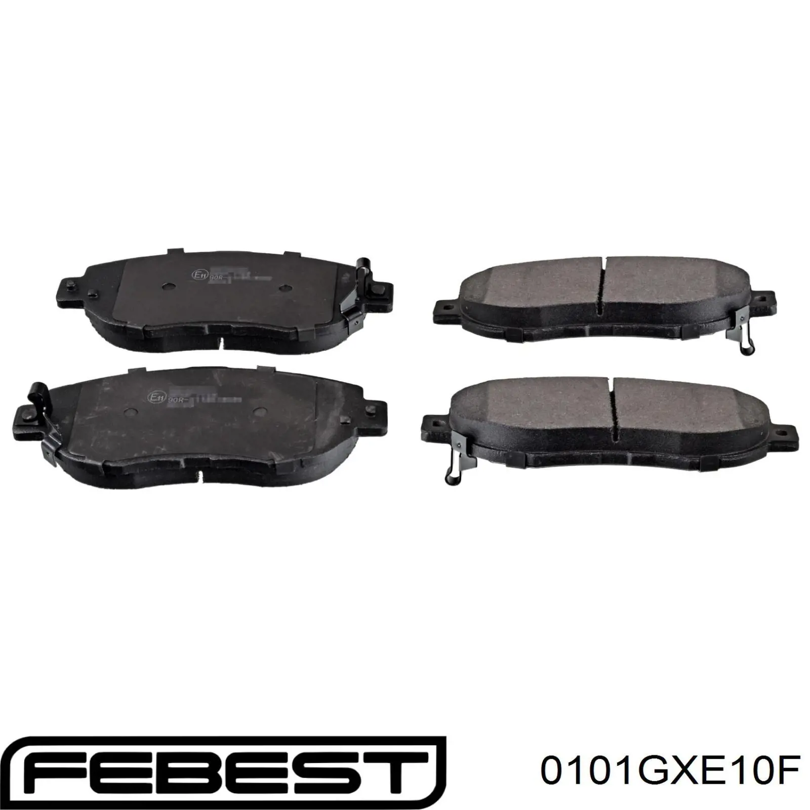 Передние тормозные колодки 0101GXE10F Febest