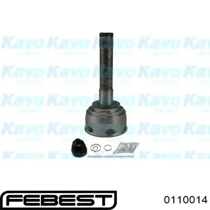 Граната колесная Febest 0110014 цена, от 33.64 USD