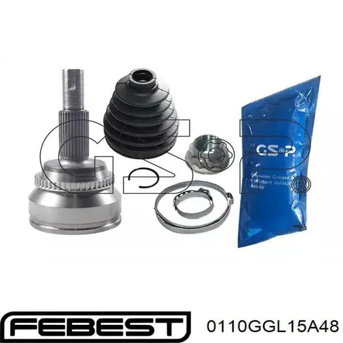 0110GGL15A48 Febest Наружная граната