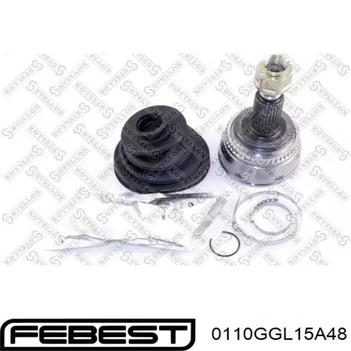 ШРУС наружный передний 0110GGL15A48 Febest