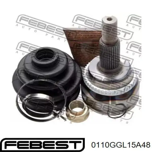 ШРУС наружный Febest 0110GGL15A48