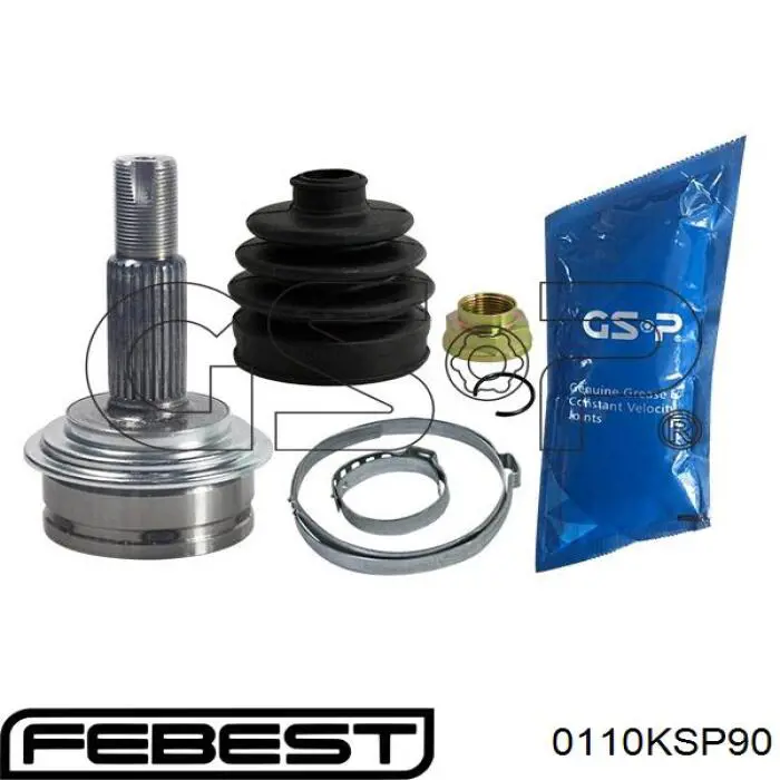 Купить 0110KSP90 Febest Внешняя граната