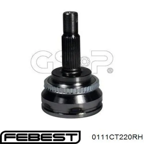 Купить 0111CT220RH Febest Шарнир угловых скоростей передний правый