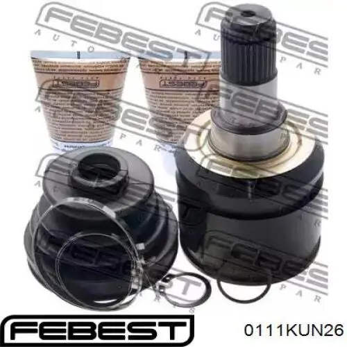 Шарнир угловых скоростей внутренний передний Q-fix Q1310917 цена, от 43.95 USD