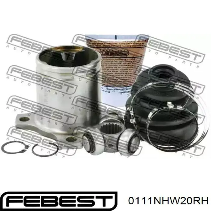 Купить 0111NHW20RH Febest ШРУС внутренний