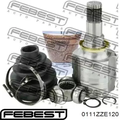 Купить 0111ZZE120 Febest ШРУС внутренний