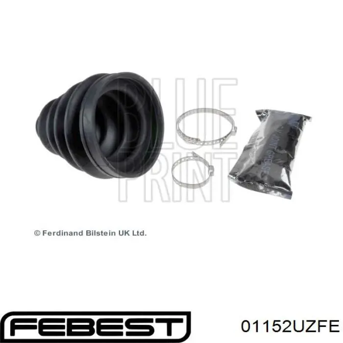 Купить 01152UZFE Febest Пыльник гранаты внутренний, передней полуоси