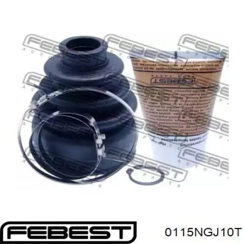 Купить 0115NGJ10T Febest Пыльник ШРУСа внутренний, передней полуоси, правый