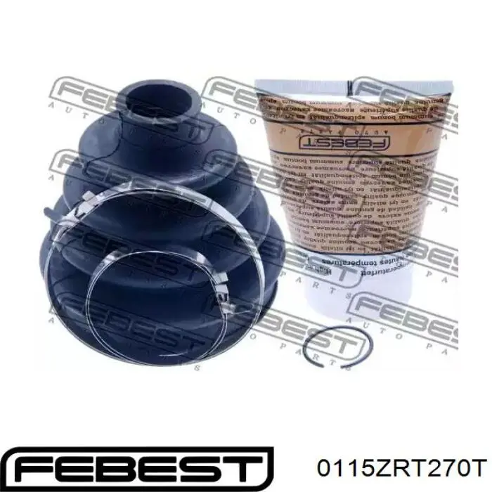 Пыльники ШРУСов передней полуоси, комплект Febest 0115ZRT270T