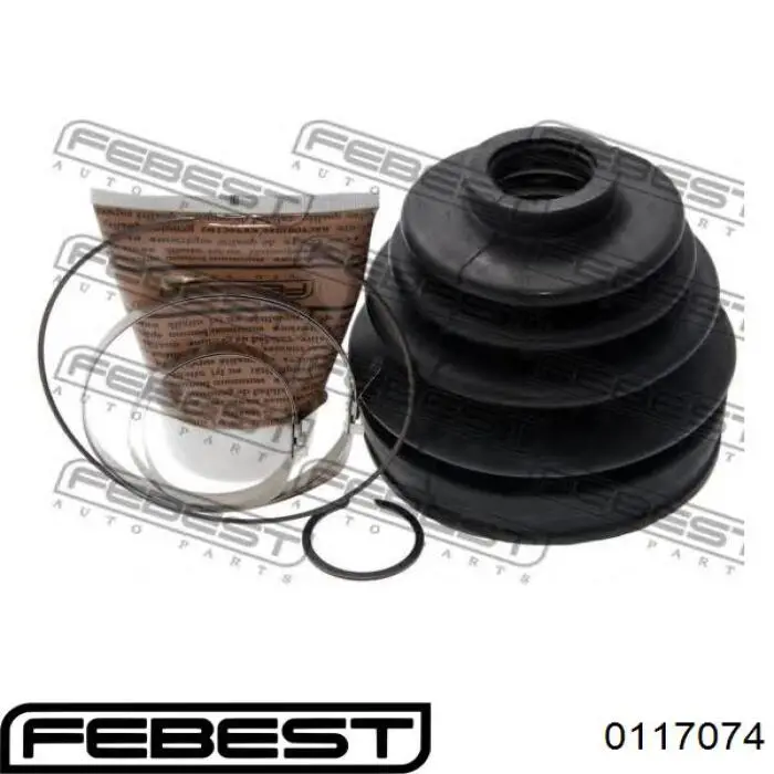 Купить 0117074 Febest Пыльник гранаты наружный, передний