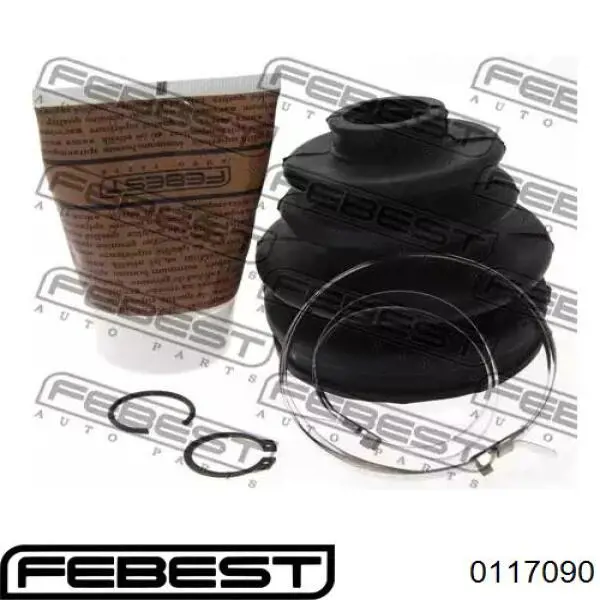 Чехол шруса Febest 0117090 цена, от 9.53 USD