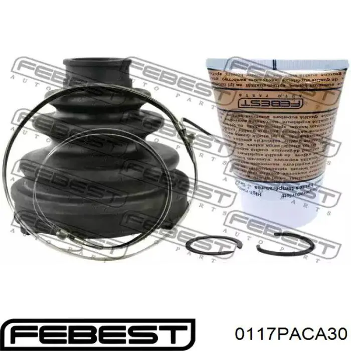 Купить 0117PACA30 Febest Пыльник ШРУСа внешний, правый