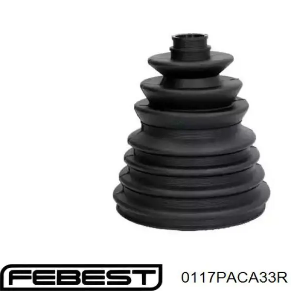 Пыльник ШРУСа задней полуоси наружный 0117PACA33R Febest