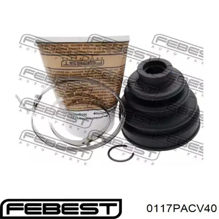 Пыльник ШРУСа наружный 0117PACV40 Febest