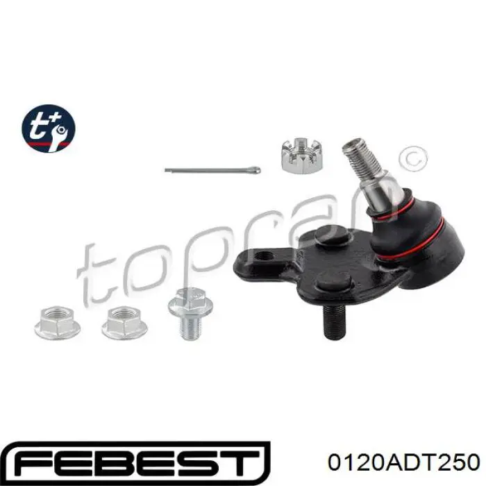 Нижняя шаровая опора 0120ADT250 Febest